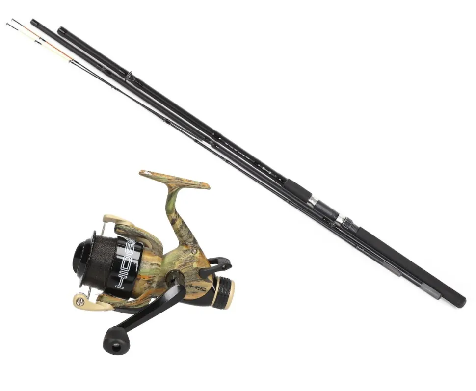 Feedercombo Beginner 330 Feederrute 3,30m / bis 150g + Freilaufrolle mit Schnur