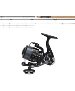 Feedercombo Daiwa Ninja X Feeder 3.90m / bis 120g + Mostal Feeder 5000 Feederrolle