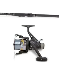 Hechtcombo Beginner Tele 3,60m / 3,00lbs / 50-100g Deadbaitrute Grundrute + Freilaufrolle mit Schnur