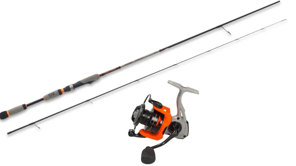 Iron Trout Spooner Combo UL Spinnruten-Set CW-8 2,44m 0,8-8g + Rolle CWX-2500 Forellenfischen
