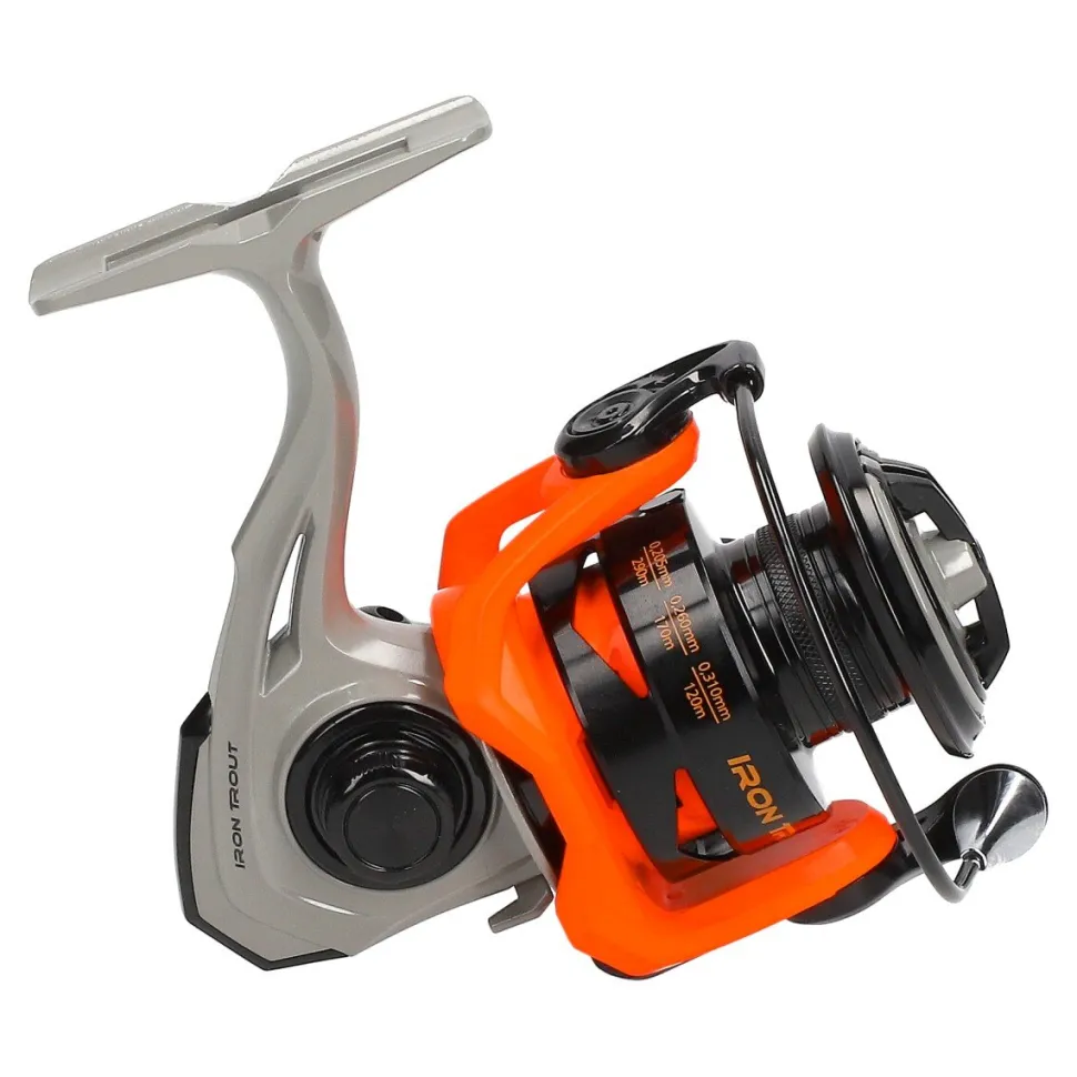 Iron Trout Spooner Combo UL Spinnruten-Set CW-8 2,44m 0,8-8g + Rolle CWX-2500 Forellenfischen