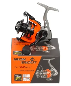 Iron Trout Spooner Combo UL Spinnruten-Set CW-7 2,10m 0,6-7g + Rolle CWX-2000 Forellenfischen