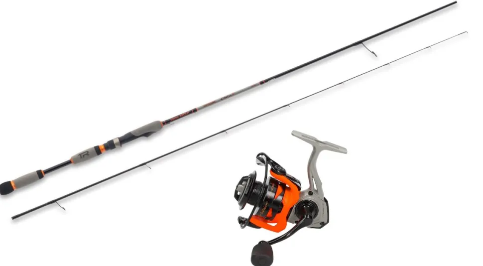Iron Trout Spooner Combo UL Spinnruten-Set CW-7 2,28m 0,6-7g + Rolle CWX-2000 Forellenfischen
