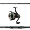 Karpfencombo Cormoran Pro Carp-XR 3,60m 12ft 3,00lb Karpfenrute + Lineaeffe Free Carp 60 Karpfen-Freilaufrolle mit Schnur
