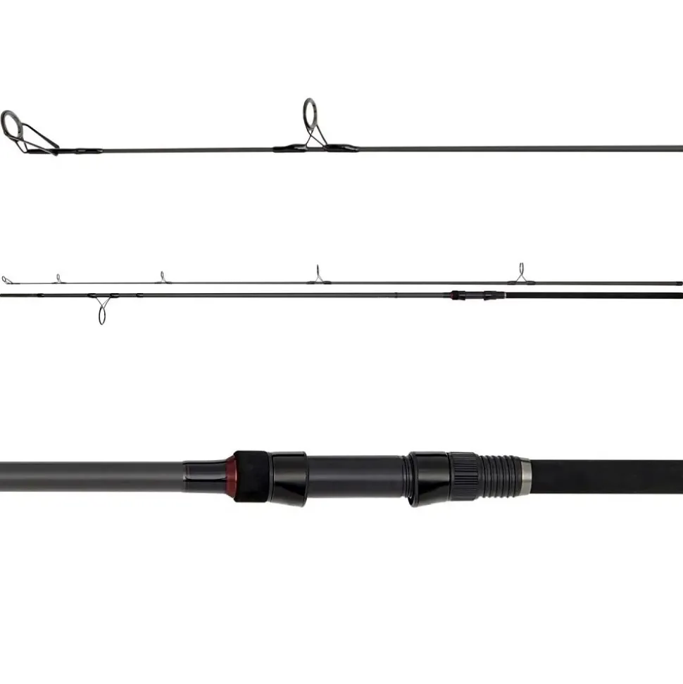 Karpfencombo Daiwa Black Widow 3,60m 3,00lbs + Mostal Big Pit 8000 Angelset