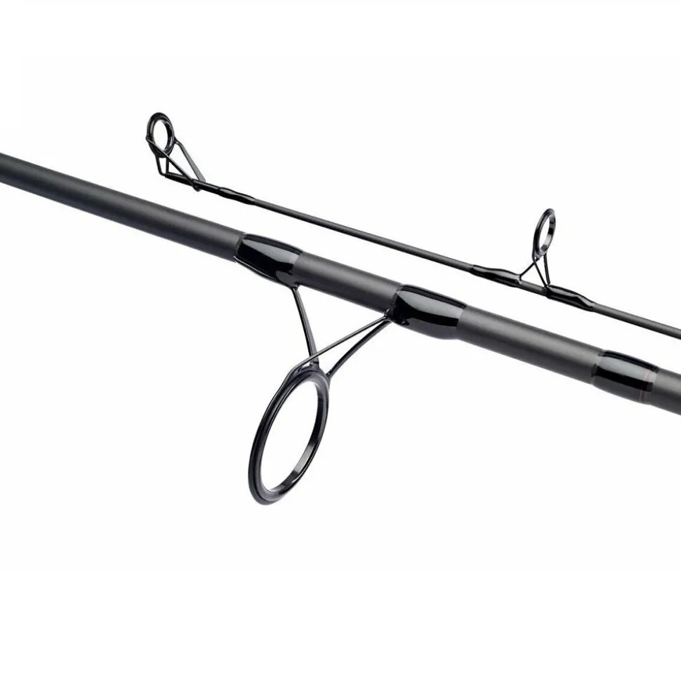 Karpfencombo Daiwa Black Widow XT Carp 3.60m / 3.00lbs G50 + Pig Pit 10000 FS Freilaufrolle