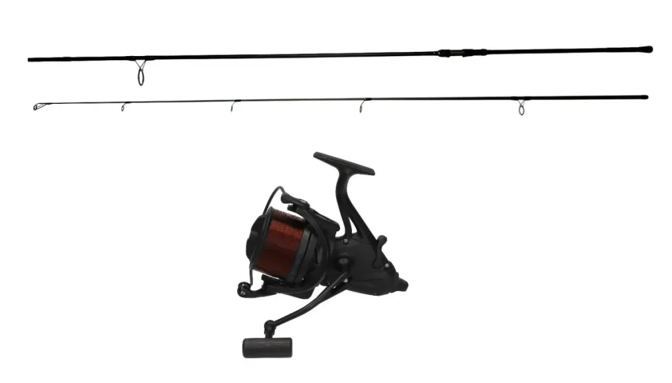 Karpfencombo Daiwa D-Carp 12ft / 3,60m / 3.00lbs + Big Pit 6000 FS Freilaufrolle