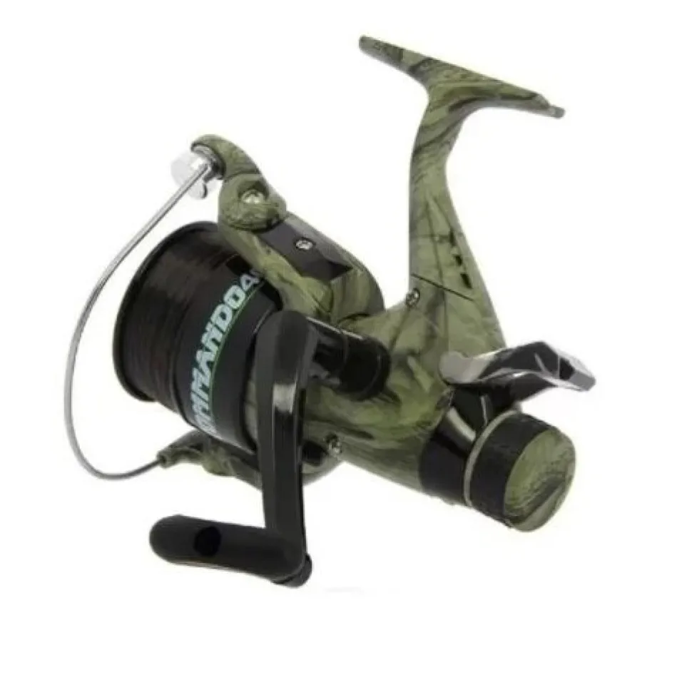 Karpfencombo Free Carp 12ft 3,60m 2,75lb 2-teilig + Karpfen-Freilaufrolle mit Schnur