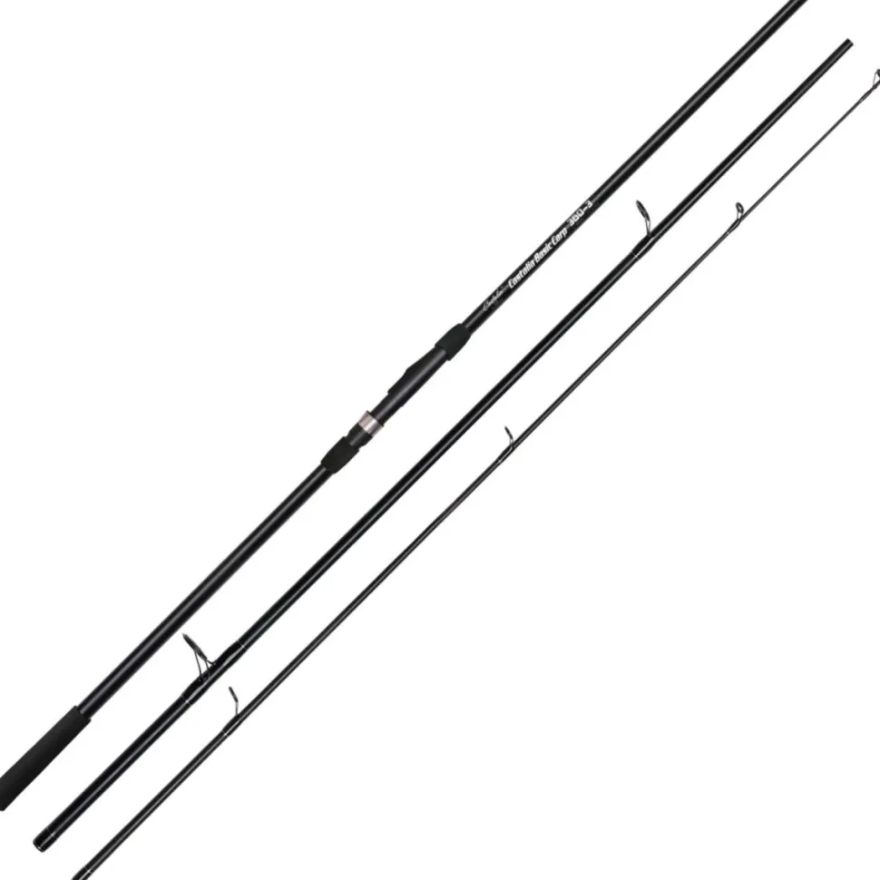Karpfencombo 3,60m 2,75lb 3-teilig + Freilaufrolle bespult Angelset Karpfenset Carp