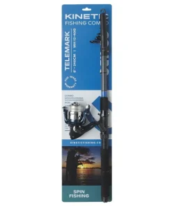 KINETIC TELEMARK CC TELE 6'/180CM XL 3-15G 5SEC 2000 FD 1BB 0.25MM MONO LINE