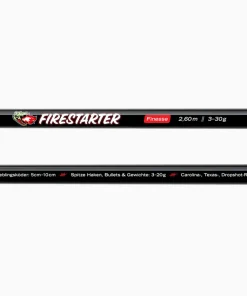 Lieblingsköder Firestarter Finesse 2,60m / 3-30g Spinnrute