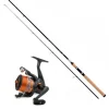 Lineaeffe Basic Combo 7 Rute 3,00m / bis 35g + Frontbremsrolle + Schnur  Set
