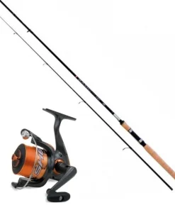 Lineaeffe Basic Combo 4 Rute 2,10m / bis 55g + Frontbremsrolle + Schnur Set