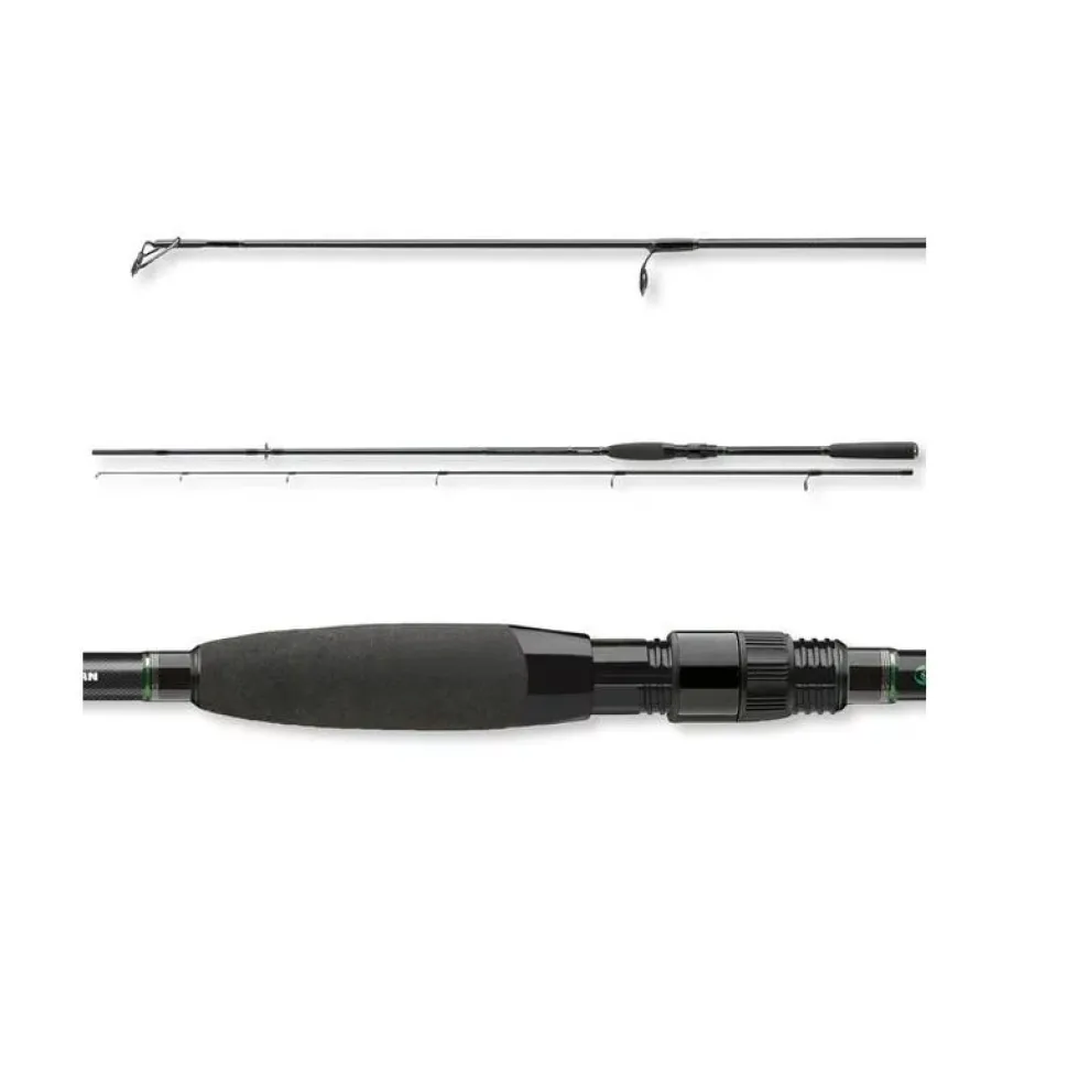 Lineaeffe Basic Combo 5 Rute 2,40m 40g Spinnrute + Frontbremsrolle + Schnur Set