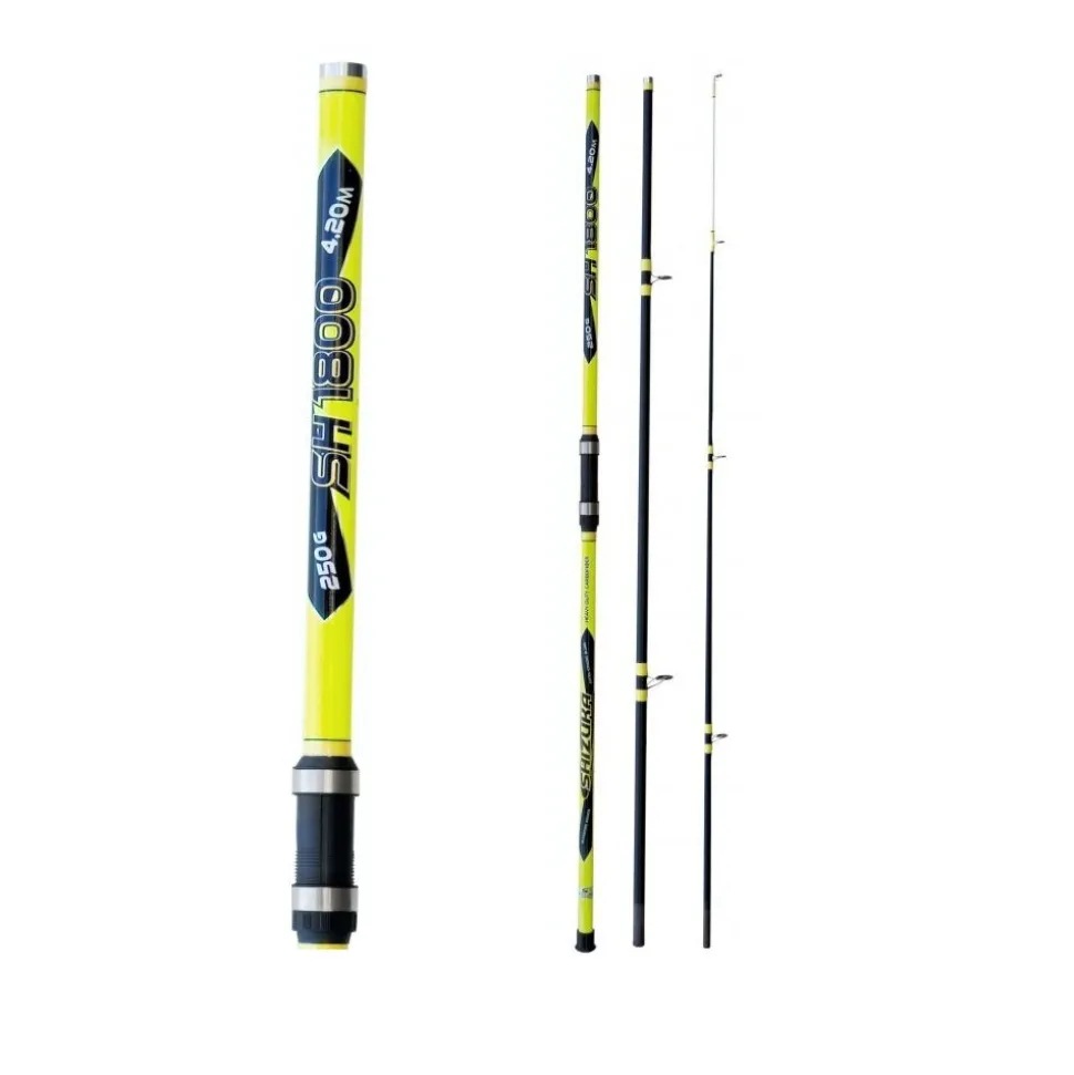 Lineaeffe Brandungscombo 4,20m / bis 250g + Weitwurfrolle + Schnur Surfcombo Set