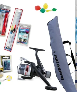 Lineaeffe Combo Trota Lago Forellencombo Telerute + Rolle + Schnur + Zubehör
