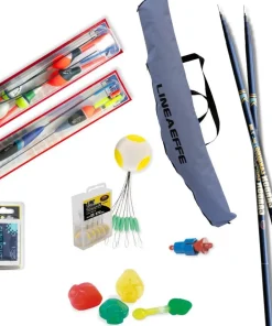 Lineaeffe Combos Poles Ready to Fish 2 Stippruten + Tasche + Zubehör Stippset