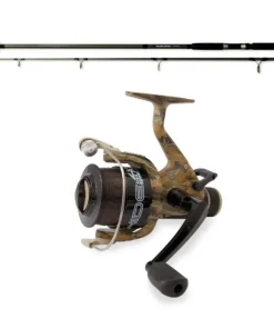 Lineaeffe Karpfencombo Sea Hawk Carp 12ft / 3,60m / bis 170g + Vigor Hide Free Spool 60 Freilaufrolle incl. Schnur