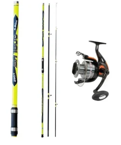 Lineaeffe Shizuka SH 1800 4,20m 100-250g + Weitwurfrolle Surf Meerescombo