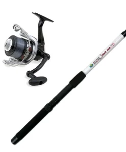 Lineaeffe Telecombo 3 Teleskoprute 2,40m / bis 50g + Angelrolle + Schnur Set