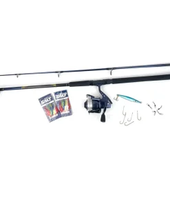 Mitchell Boat Pilk Combo Angelset Meeresrute 2,10m 100-400g + Rolle + Schnur + Angelzubehör Norwegenangeln