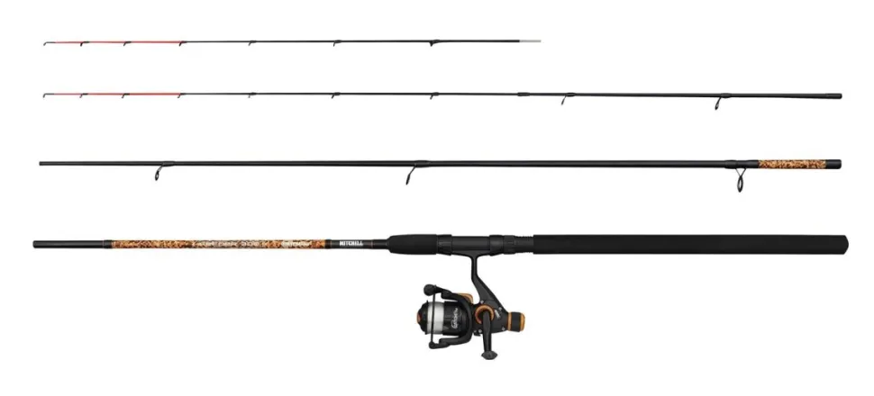 Mitchell CATCH PRO II FEEDER 3.00m 20-80g 3Sec + Rolle 3000 Angelset Combo