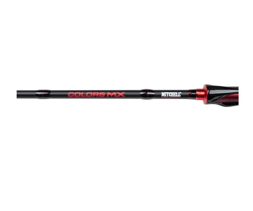Mitchell Colors MX Red 842MH 2,54m / 10-50g + Rolle 3000FD Combo Spinncombo
