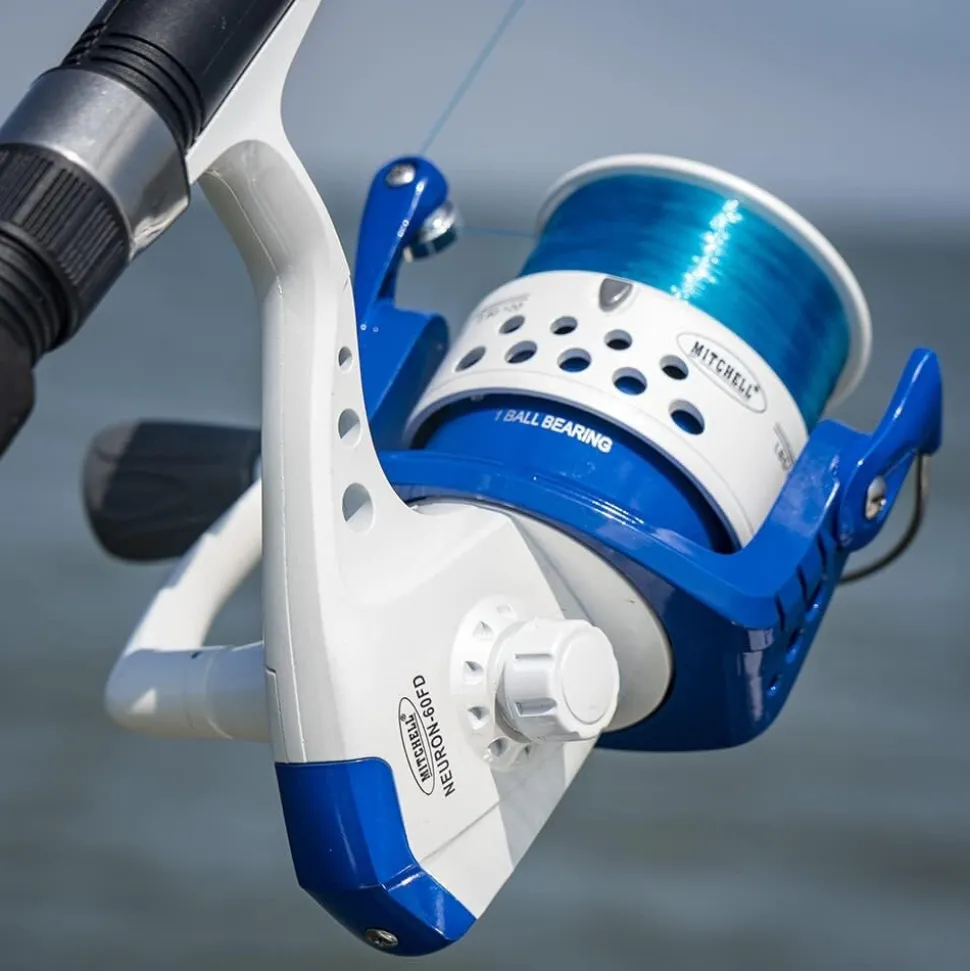 Mitchell Neuron Light Boat Combo 2,10m 80-150g Meeresrute + Angelrolle Pilkcombo