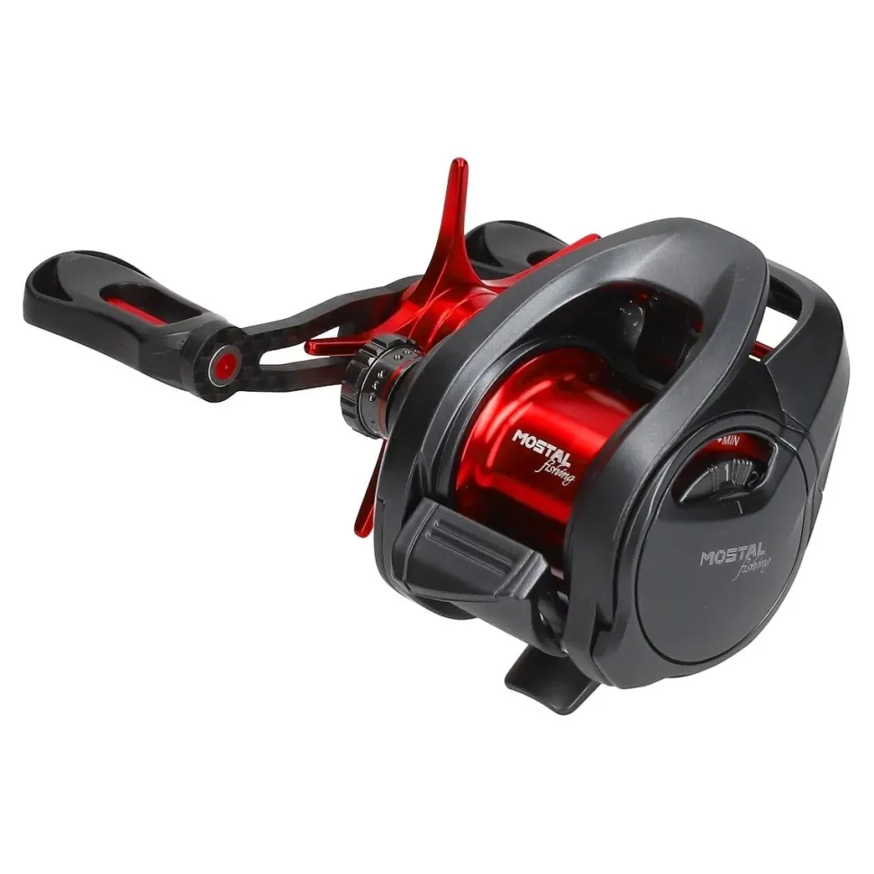 Mostal Baitcastcombo 1,98m / 5-15g + SK10 Carbon BC Professional Baitcaster Set