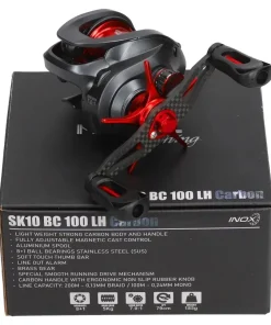 Mostal Baitcastcombo 1,98m / 5-15g + SK10 Carbon BC Professional Baitcaster Set