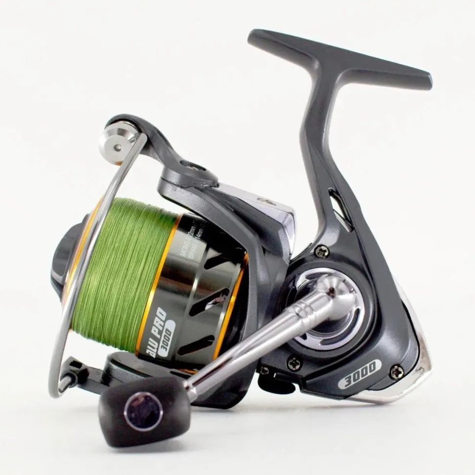 Mostal James Cook Spinncombo 2,40m bis 50g Spinnrute Rolle + geflochtene Schnur