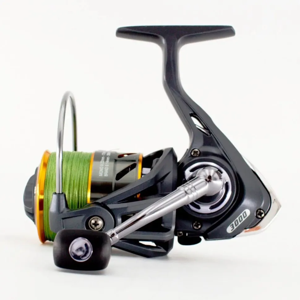Mostal James Cook Spinncombo 2,40m bis 50g Spinnrute Rolle + geflochtene Schnur