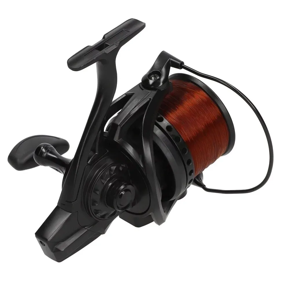 Mostal Karpfencombo Big Pit 8000 + CR 8 Carp 12ft 3,50lbs + Schnur Karpfen Angelset
