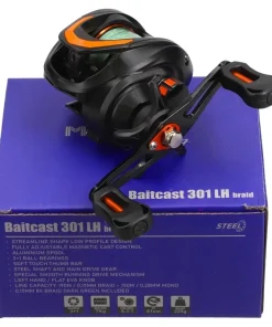 Mostal Taipan Baitcastcombo 2,00m / 7-21g + 301 LH IOX Braid + Schnur Baitcastset