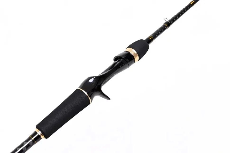 Mostal Taipan Baitcastcombo 2,00m / 7-21g + 301 LH IOX Braid + Schnur Baitcastset