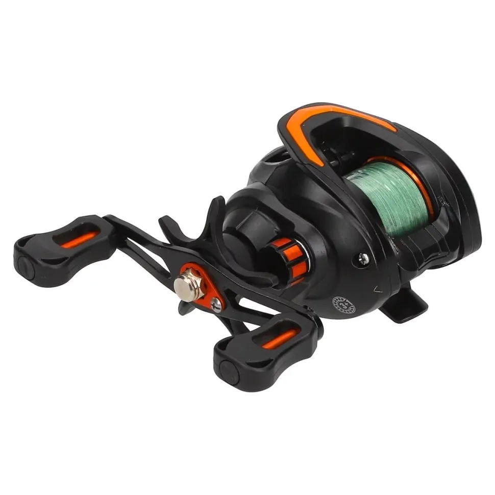Mostal Taipan Baitcastcombo 2,00m / 7-21g + 301 LH IOX Braid + Schnur Baitcastset