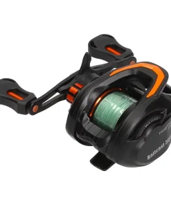 Mostal Taipan Baitcastcombo 2,00m / 7-21g + 301 LH IOX Braid + Schnur Baitcastset