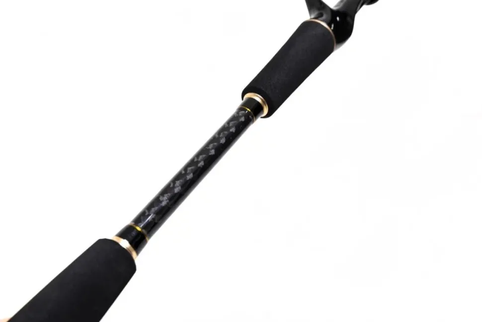 Mostal Taipan Baitcastcombo 2,00m / 7-21g + 301 LH IOX Braid + Schnur Baitcastset