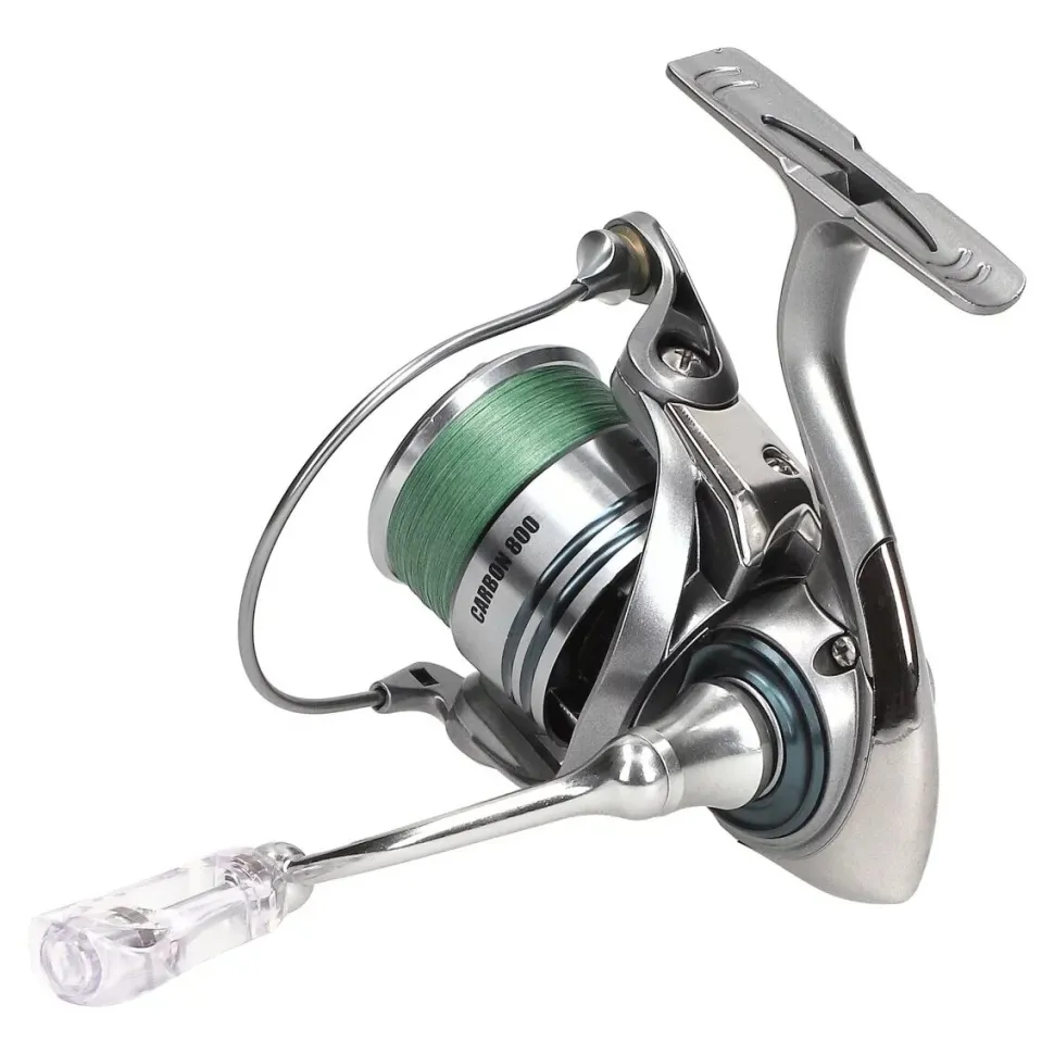 Mostal Taipan Spinncombo 2,00m / 1-7g + Carbon 800FD + Geflochtene Schnur Spooncombo
