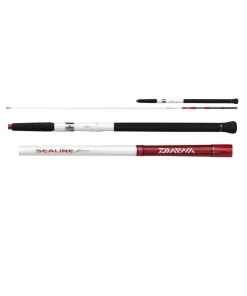 Norwegen Combo Profi Daiwa SEALINE-Z Interline 15-30lbs 2.35m + Jigger 1501 LH Multirolle