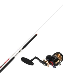 Norwegen Combo Profi Daiwa SEALINE-Z Interline 15-30lbs 2.35m + Jigger 1501 LH Multirolle