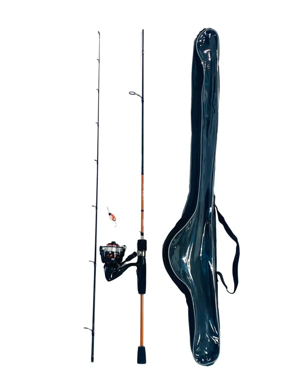 Paladin Catcher Carbon Forellenrute UL Combo 1,98m / 0,5 - 7g Rute Rolle Schnur Tasche