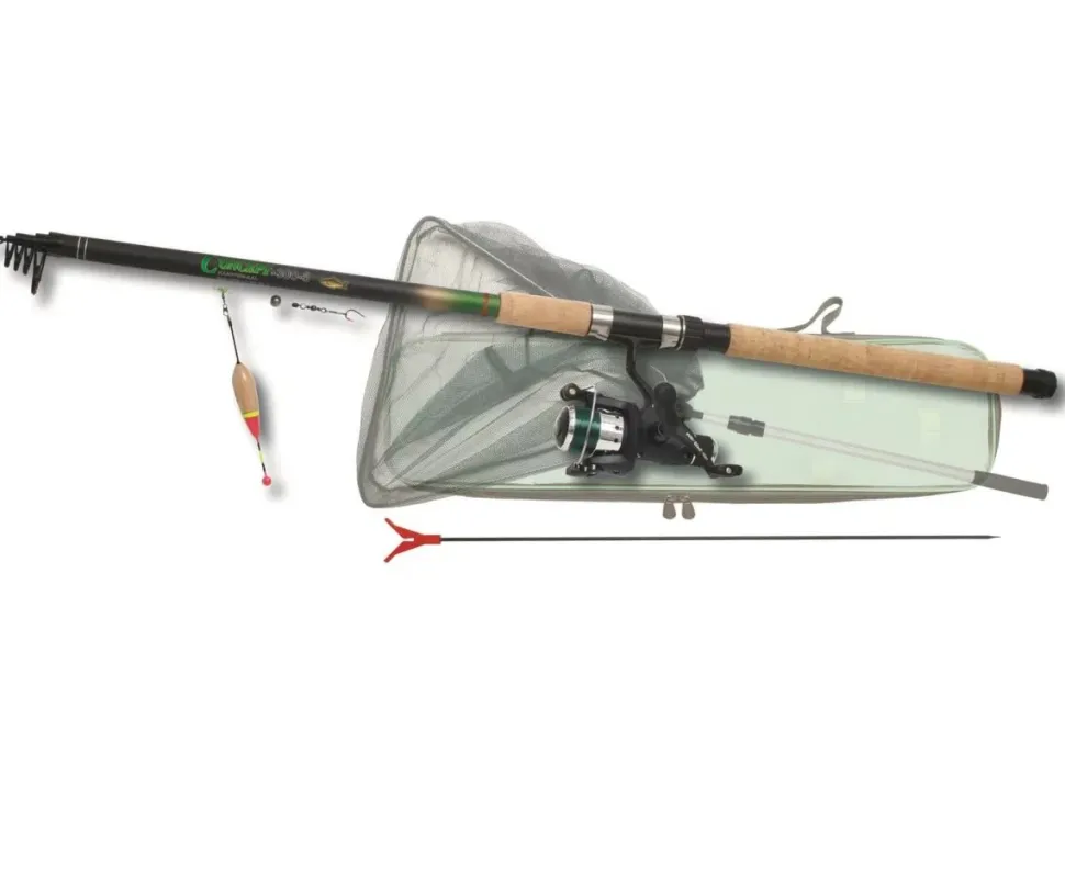 Paladin Concept-Combo Karpfen 3,00m bis 70g Telekopangel mit Rolle & Schnur