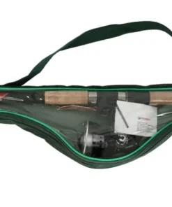 Paladin Hecht Zander Tele Angelrute 2,70m + Angelrolle + Schnur voll montiert mit Tasche und Zübehör