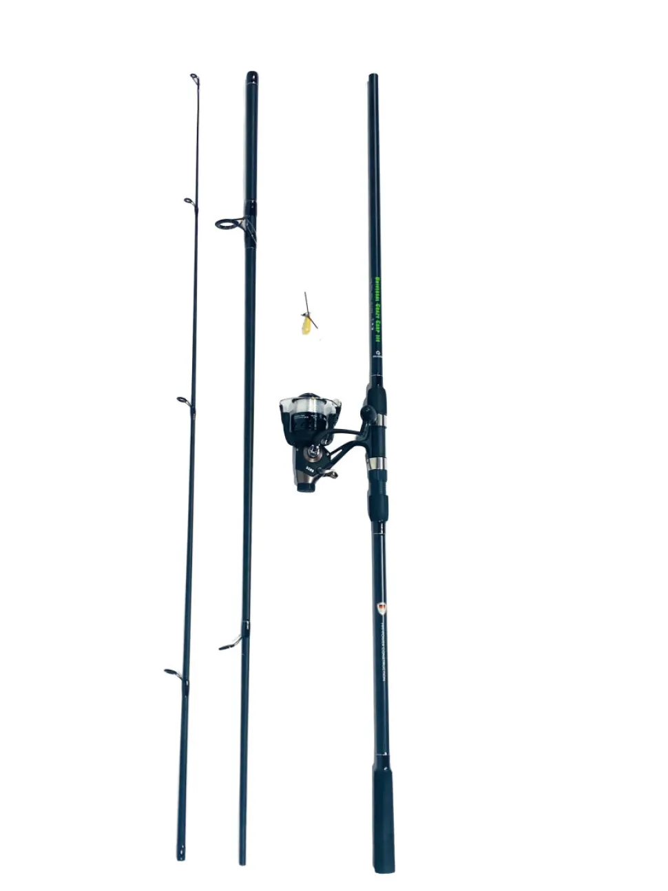Paladin Karpfencombo 3,60m 3-teilige Karpfenrute mit Freilaufrolle + Schnur + Montage + Tasche im Set
