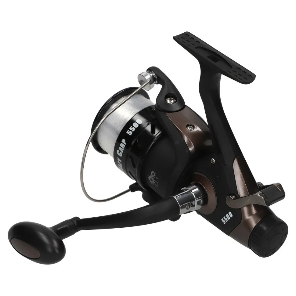 Paladin Karpfencombo 3,60m 3-teilige Karpfenrute mit Freilaufrolle + Schnur + Montage + Tasche im Set