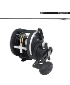 Penn Norwegen Pilkcombo Pro 2,13m / 20-30lbs Inline Bootsrute + linkshand Multirolle mit Schnurführung