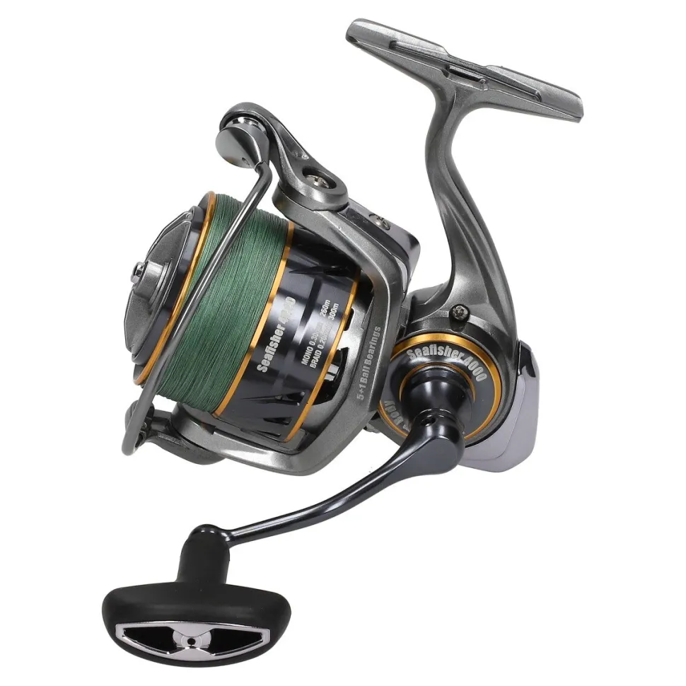 Salzwassercombo PENN Squadron III Light Pilk 2,70m / 80-120g + Seafisher 4000 Salzwasser Spinrolle