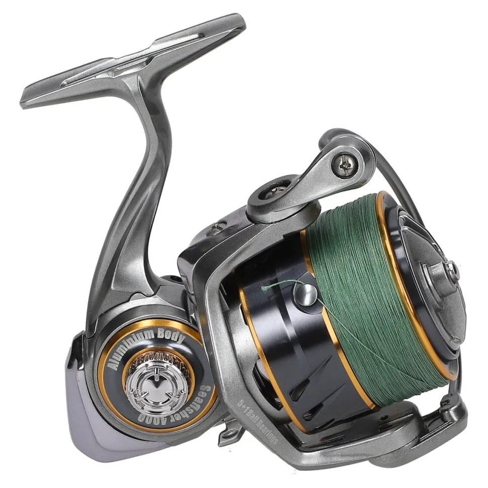 Salzwassercombo PENN Squadron III Light Pilk 2,70m / 80-120g + Seafisher 4000 Salzwasser Spinrolle