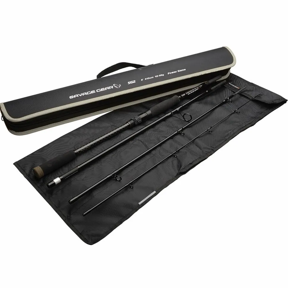 Savage Gear SG2 Medium Game Travel 8'1'' / 2,69m F 15-45g MH 4-teilig Reiserute